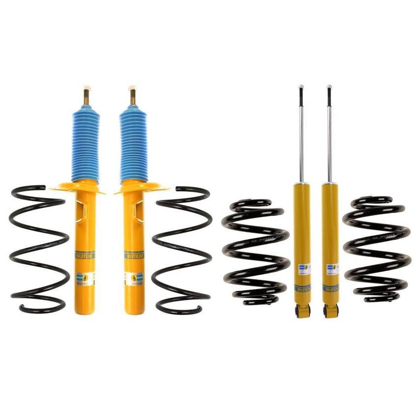 BMW Suspension Strut and Shock Absorber Assembly Kit - Front and Rear (Heavy Duty Version for Standard Suspension) (B6 Performance) 33531095710 - Bilstein 3918054KIT